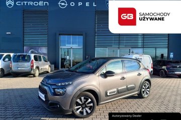 Citroën C3 1.2 Benz 83KM MAX SHINE Salon PL Serwis ASO CarPlay ALU